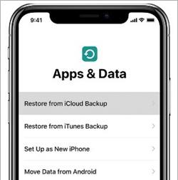 iOS Update Failed backups